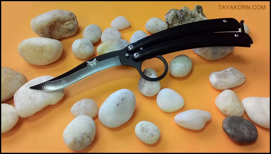 มีดซ้อมควง ลูแปงบาลิซอง Lupin Balisong Trainer Knife TKBS-LP7TR