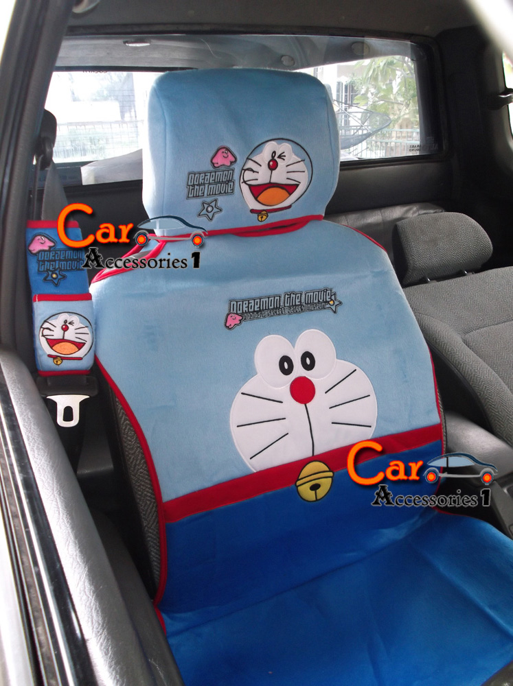 หุ้มเบาะรถยนต์โดเรม่อนมูฟวี่ซีรี่ส์ 2 (ราคาต่อคู่/ไม่รวมหัวเบาะและอุปกรณ์อื่น) สินค้าลิขสิทธิ์แท้ราคาพิเศษ คู่สุดท้าย!