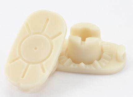 จุ๊บพลาสติก ทรงรี ขนาด 12, 30 มิล
