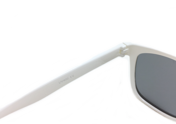 แว่นกันแดด Glassy Sunhaters Deric White 54-18 140 <ขาว>
