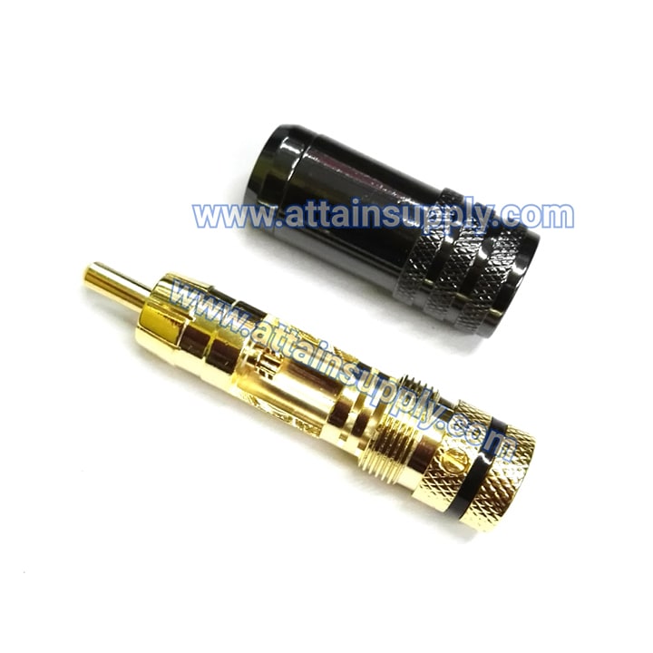 P.RCA NUT 8MM./BLACK-B