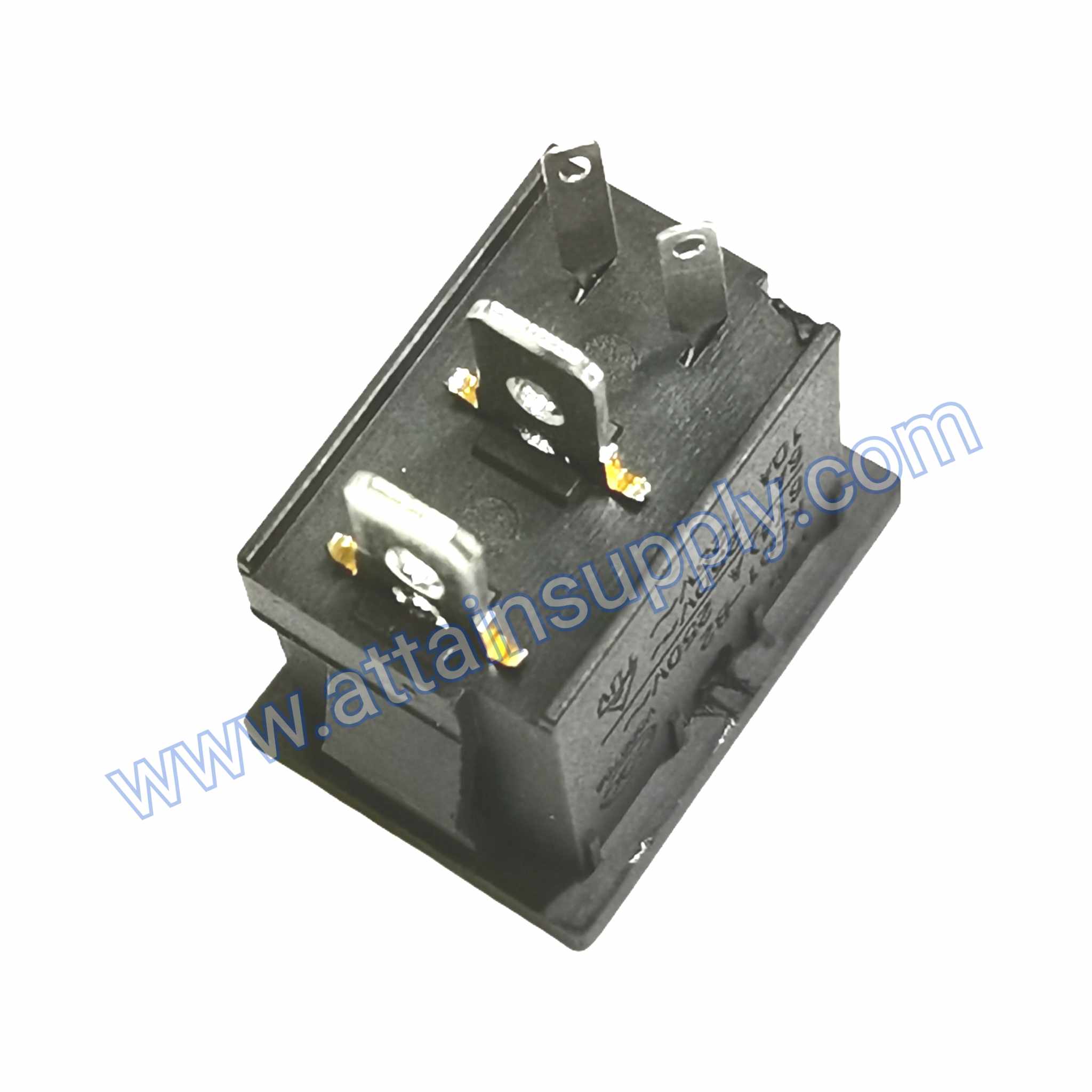 สวิทช์ ไฟLED เหลี่ยมเล็ก 220V./4ขา มีไฟ-สีแดง