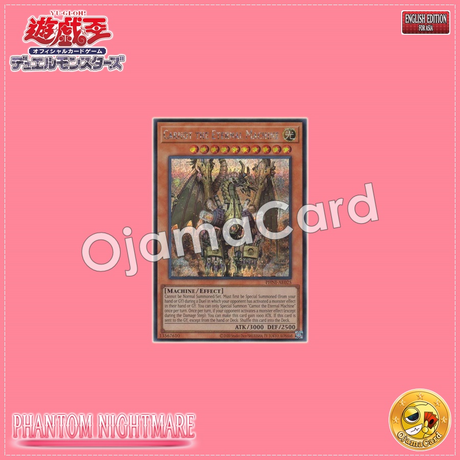 PHNI-AE025 : Carnot the Eternal Machine / Carnot the Etermachina (Secret Rare)