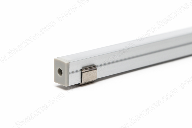 ราคาต่อ 1 เส้น ยาว 1 เมตร ราง Mini U Deep + ฝาอะคริลิค ใช้กับไฟเส้น 8mm เท่านั้น รางไฟ Aluminium Profile รางอลูมิเนียม ใช้กับไฟเส้น LED รางไฟเส้น rail led track โพรไฟล์