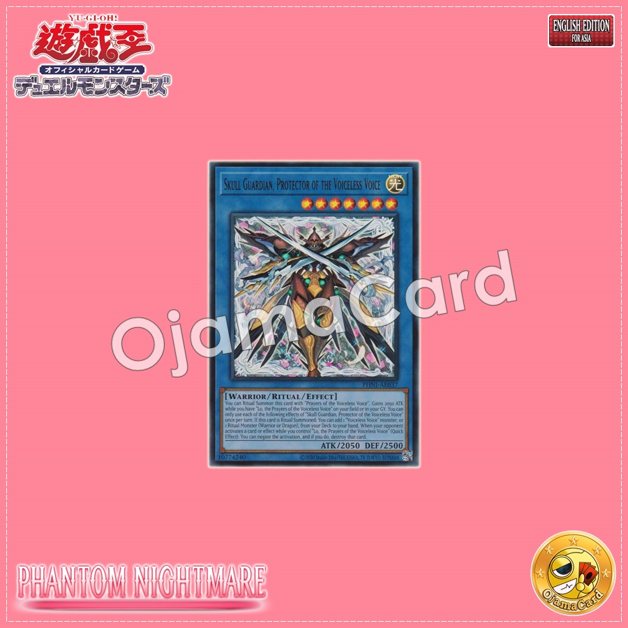 PHNI-AE037 : Skull Guardian, Protector of the Voiceless Voice / Law Guardian, the Voiceless Voice Protector (Ultra Rare)