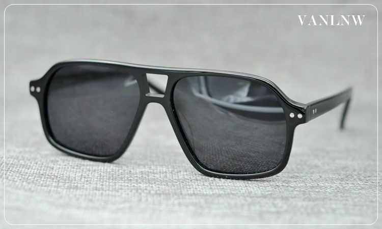 แว่นกันแดด MOSCOT BJORN 58-15 140 COL.BLACK <ดำ>