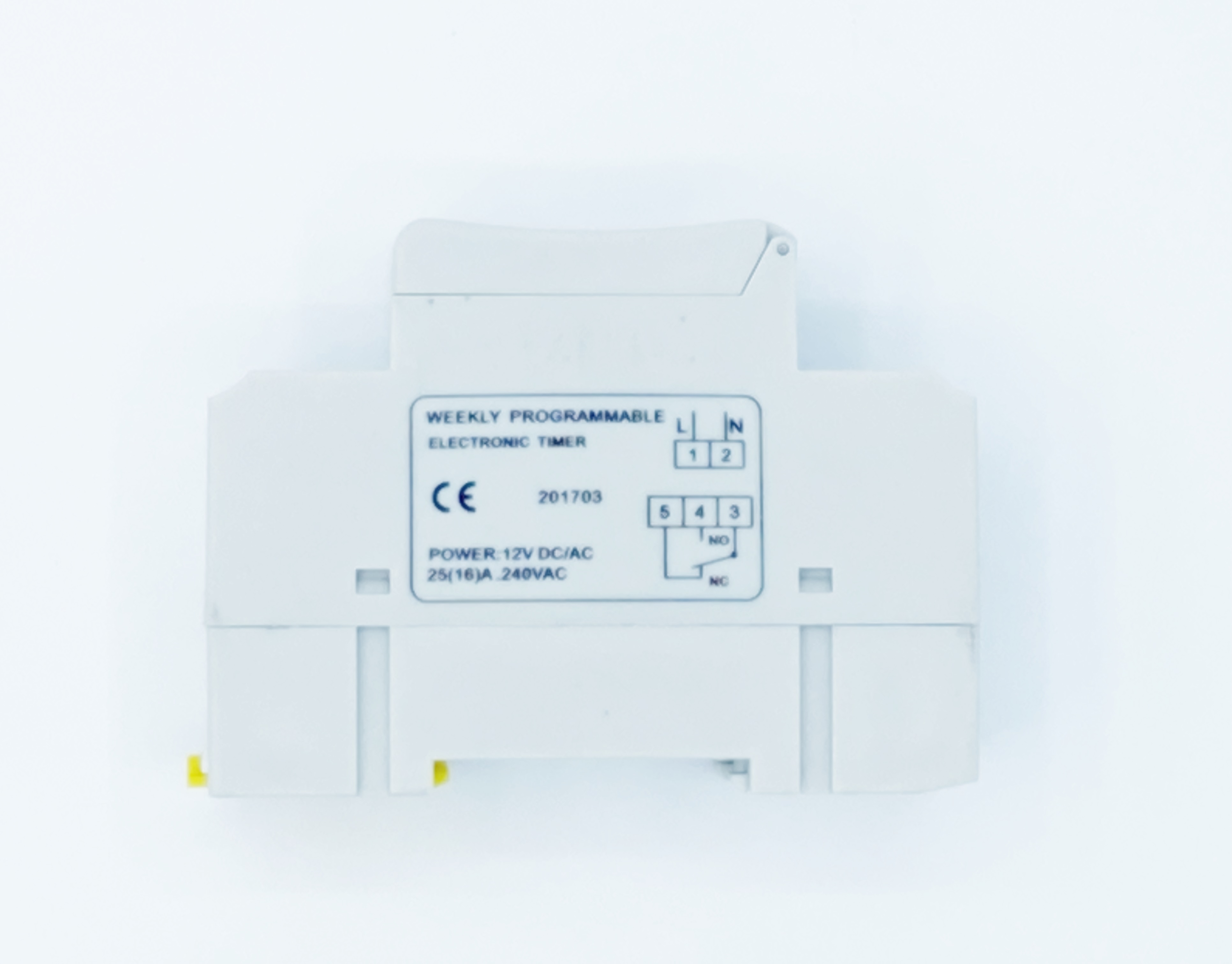 10-THC15A-12VDC-16 Timer ทามเมอร์ เครื่องตั้งเวลา ดิจิตอล 16A 12VDC รุ่น THC15A 16 โปรแกรม สลับการทำงานอุปกรณ์ไฟฟ้าได้ SKU-231