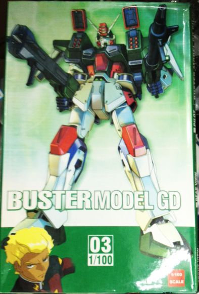 HG SEED 1/100 Buster gundam