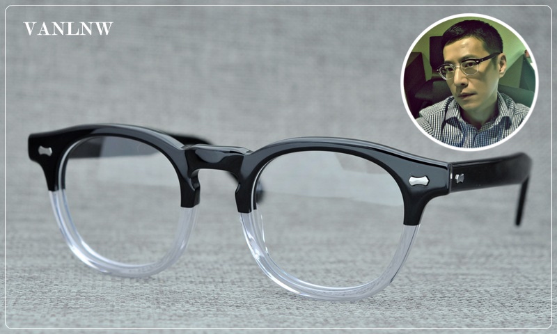 แว่นกันแดด MOSCOT LEMTOSH 46-23 145 COL.Black Crystal <ดำ-ใส>