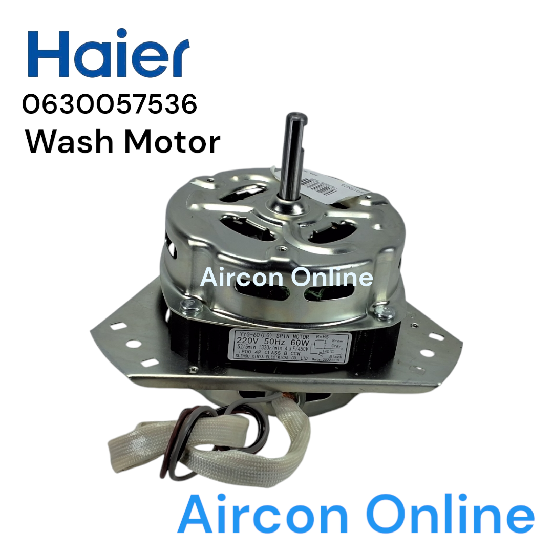 มอเตอร์เครื่องซักผ้า Haier รหัส 0530057536 ( 7536 )