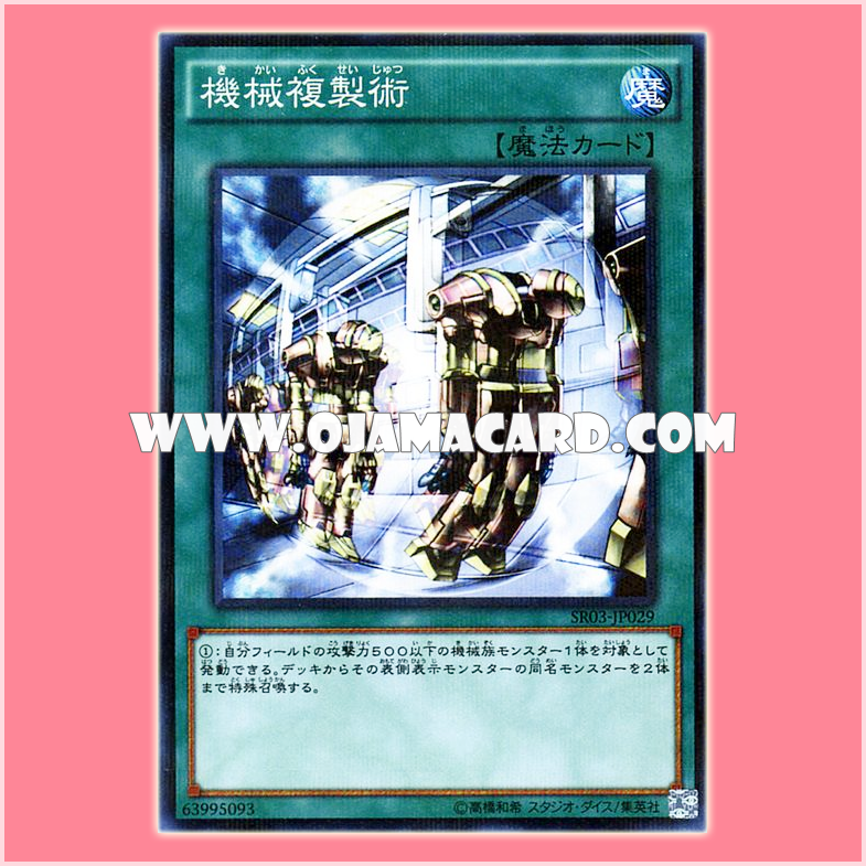 SR03-JP029 : Machine Duplication / Machine Duplication Technique (Normal Parallel Rare)