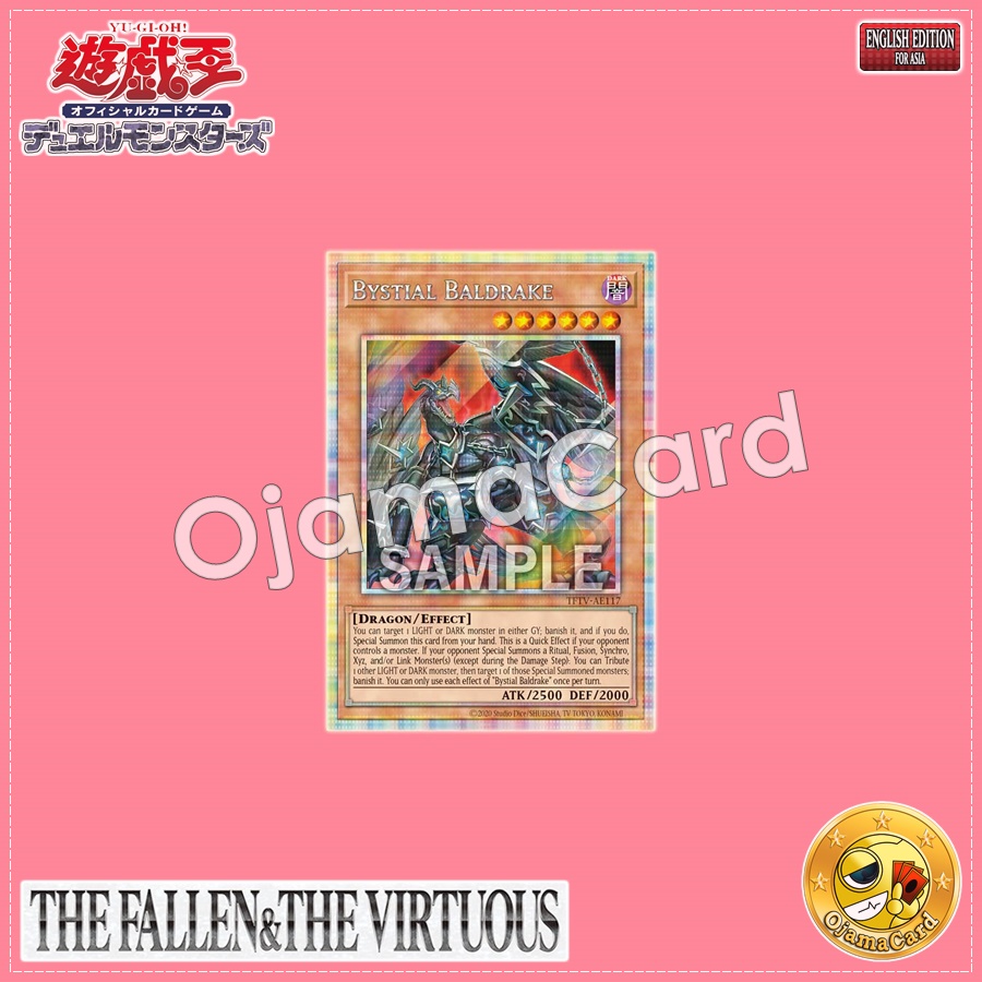 TFTV-AE117 : Bystial Baldrake / Abyss Beast Baldrake (Prismatic Secret Rare)