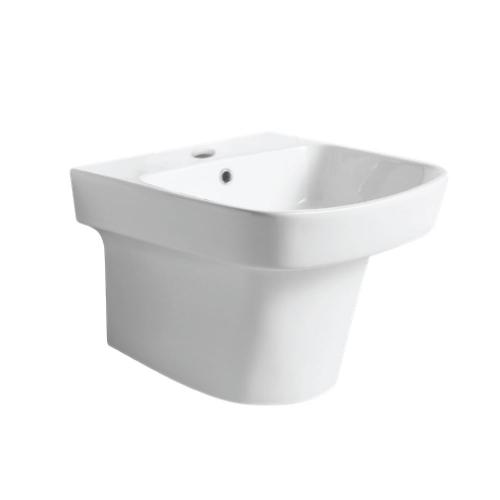 อ่างแขวน แกรนด์ บอดี้ เหลี่ยม 505 รุ่น S53005/SQUARE 505 สีขาว SOSUCO sosuco