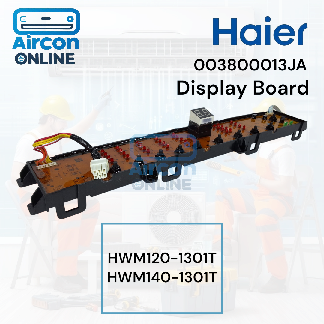Display Board. เครื่องซักผ้า Haier รุ่น HWM120-130T และ HWM140-1301T