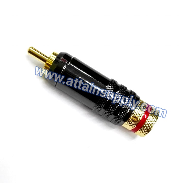 P.RCA NUT/8MM. BLACK-R