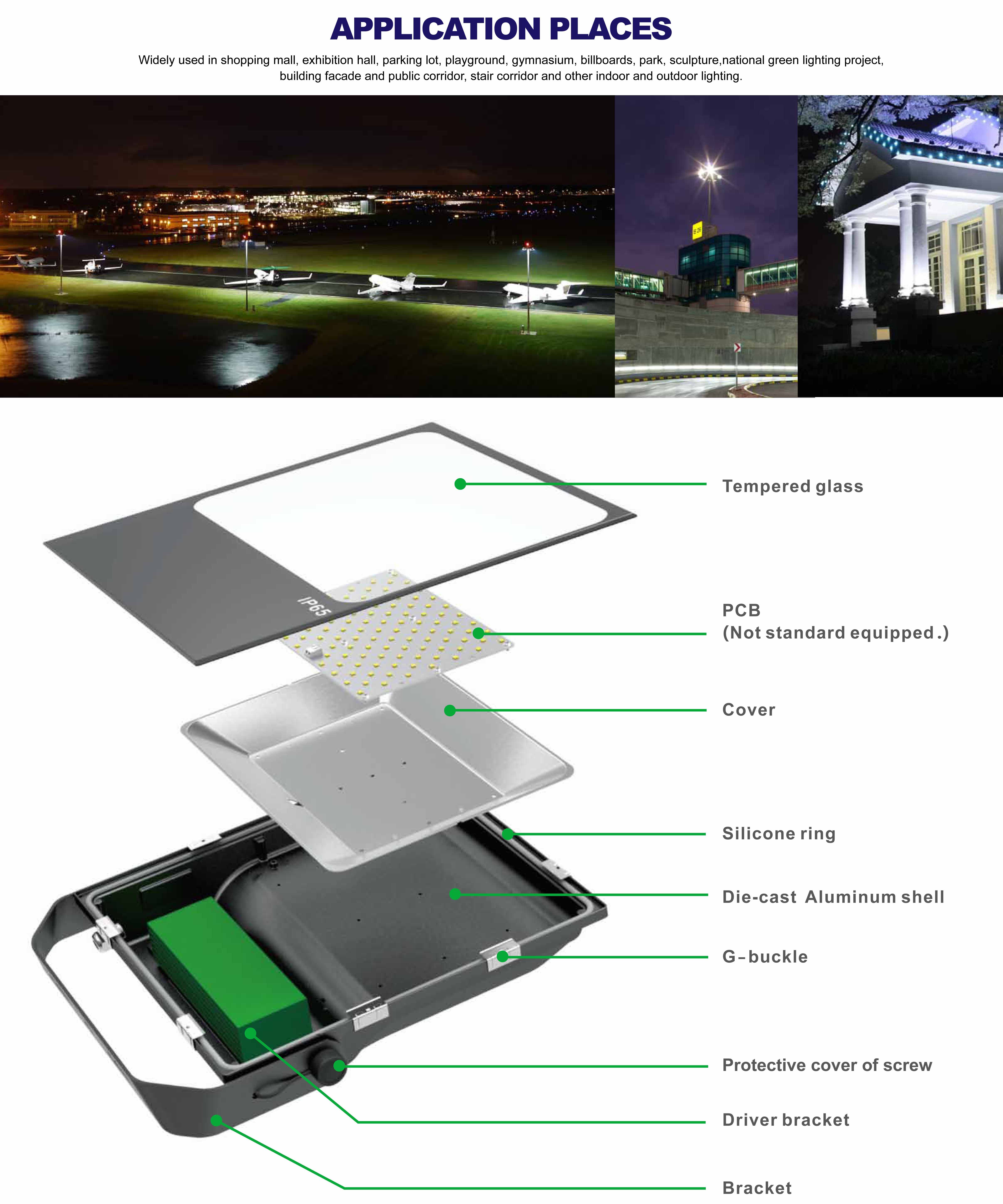 LED Flood Light 100w-Osram