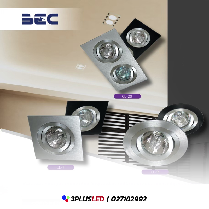 LED Downlight โคมไฟดาวน์ไลท์ BEC รุ่น CL