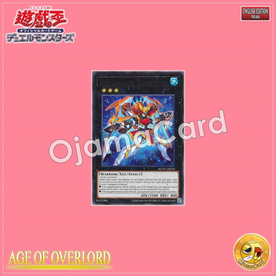 AGOV-AE039 : Xyz Armor Torpedo (Rare)