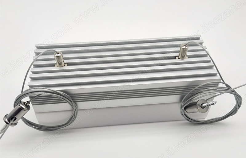 มีสต๊อก สลิงสำหรับ รางแขวน 1 ชุด มี 2 เส้น รางอลูมิเนียม (Aluminium Profile) รางไฟ Aluminium Profile รางอลูมิเนียม ใช้กับไฟเส้น LED รางไฟเส้น rail led track โพรไฟล์