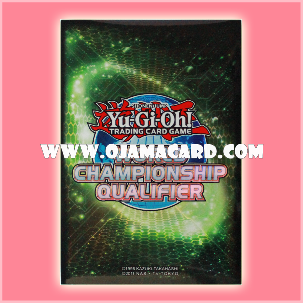 Yu-Gi-Oh! Shunen Jump TCG Duelist Card Protector / Sleeve - World Championship Qualifier 2013 (Green) x80 98%