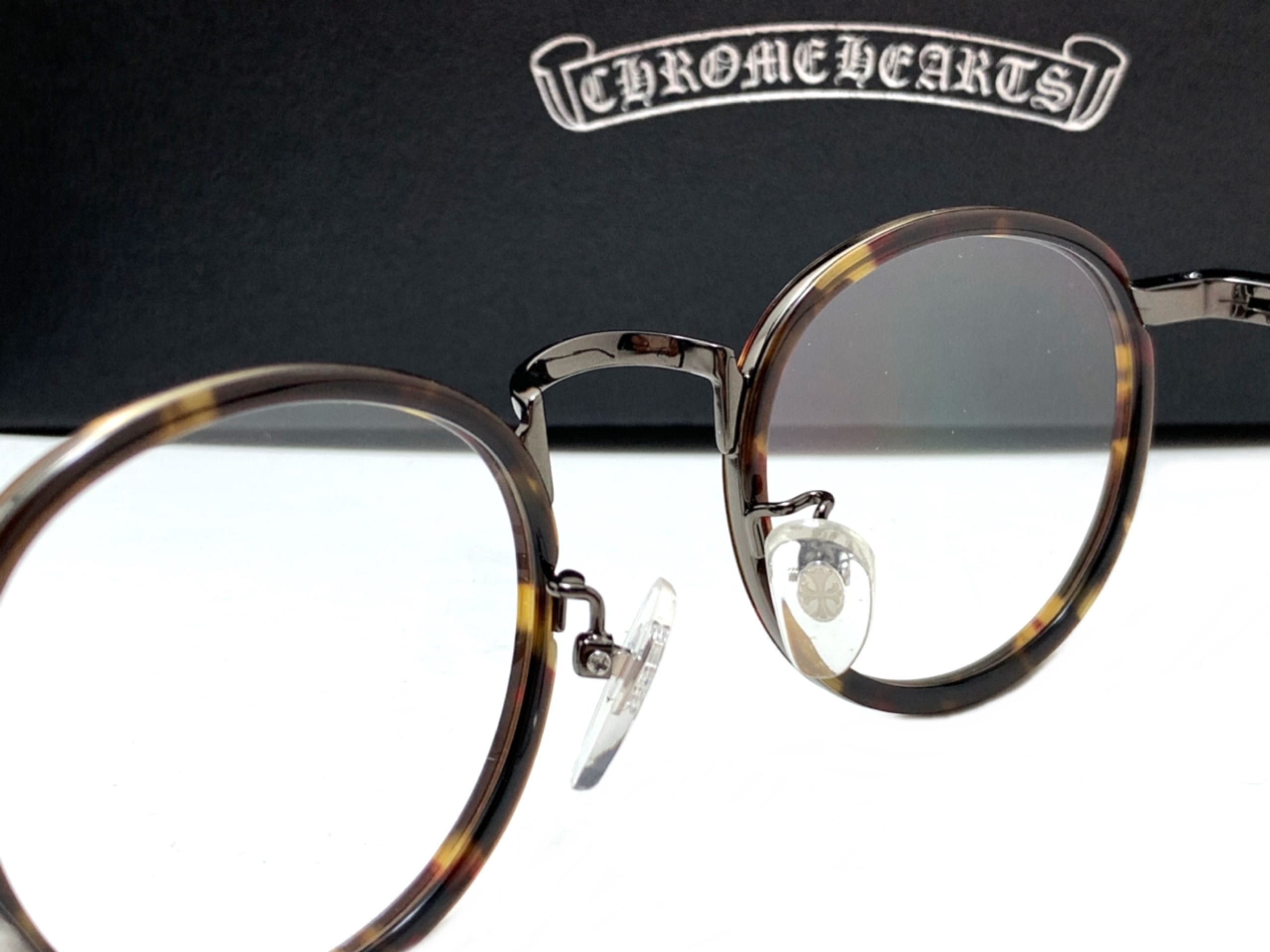 แว่นสายตา Chrome Heart JUCIFER II 47-23 148 mm. <ลายกระ>