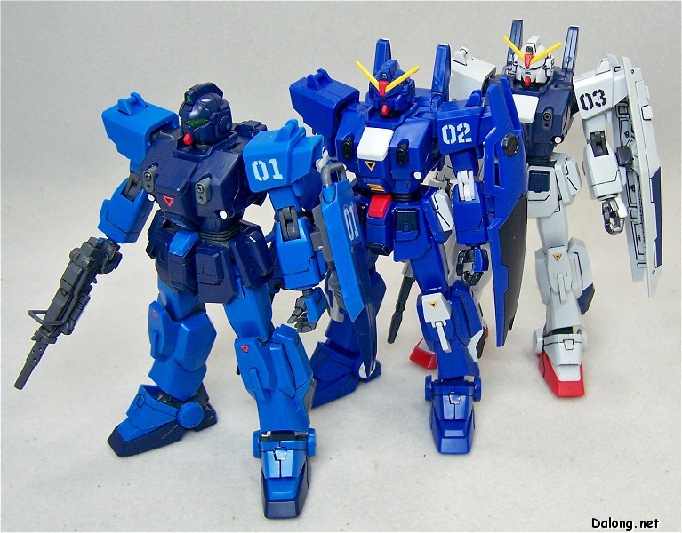 HGUC (082) 1/144 RX-79BD-3 Blue Destiny Unit 3