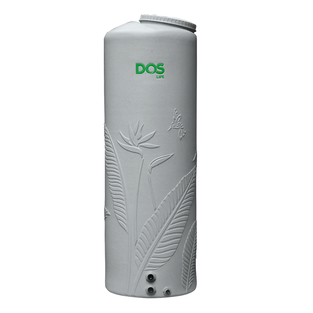 ถังเก็บน้ำดี DOS PARADISE (GREY) ขนาด 700 ลิตร DOS DOS PARADISE เทา
