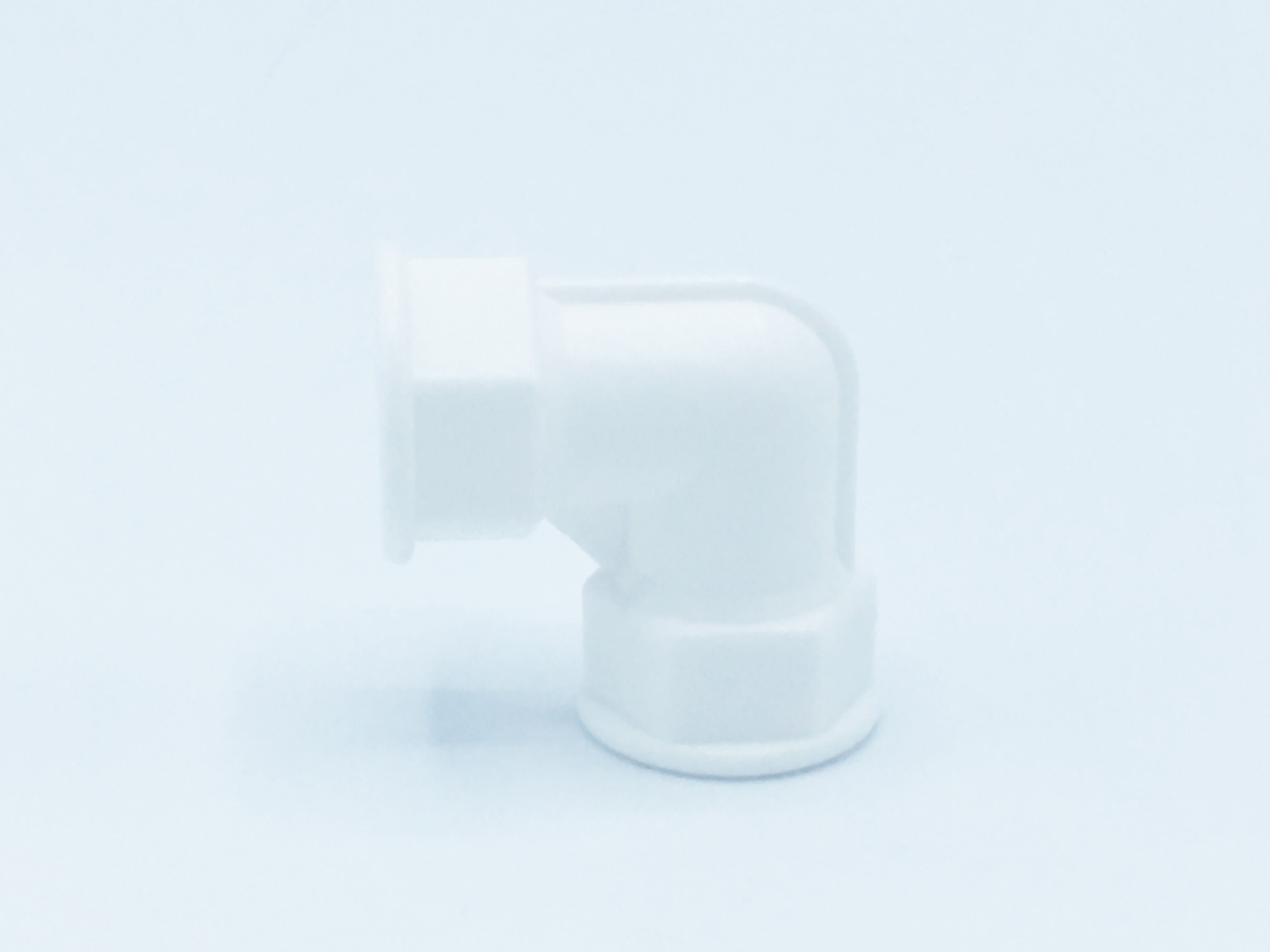 ข้อต่องอ 90 เกลียวใน 1/2 นิ้ว สีขาว