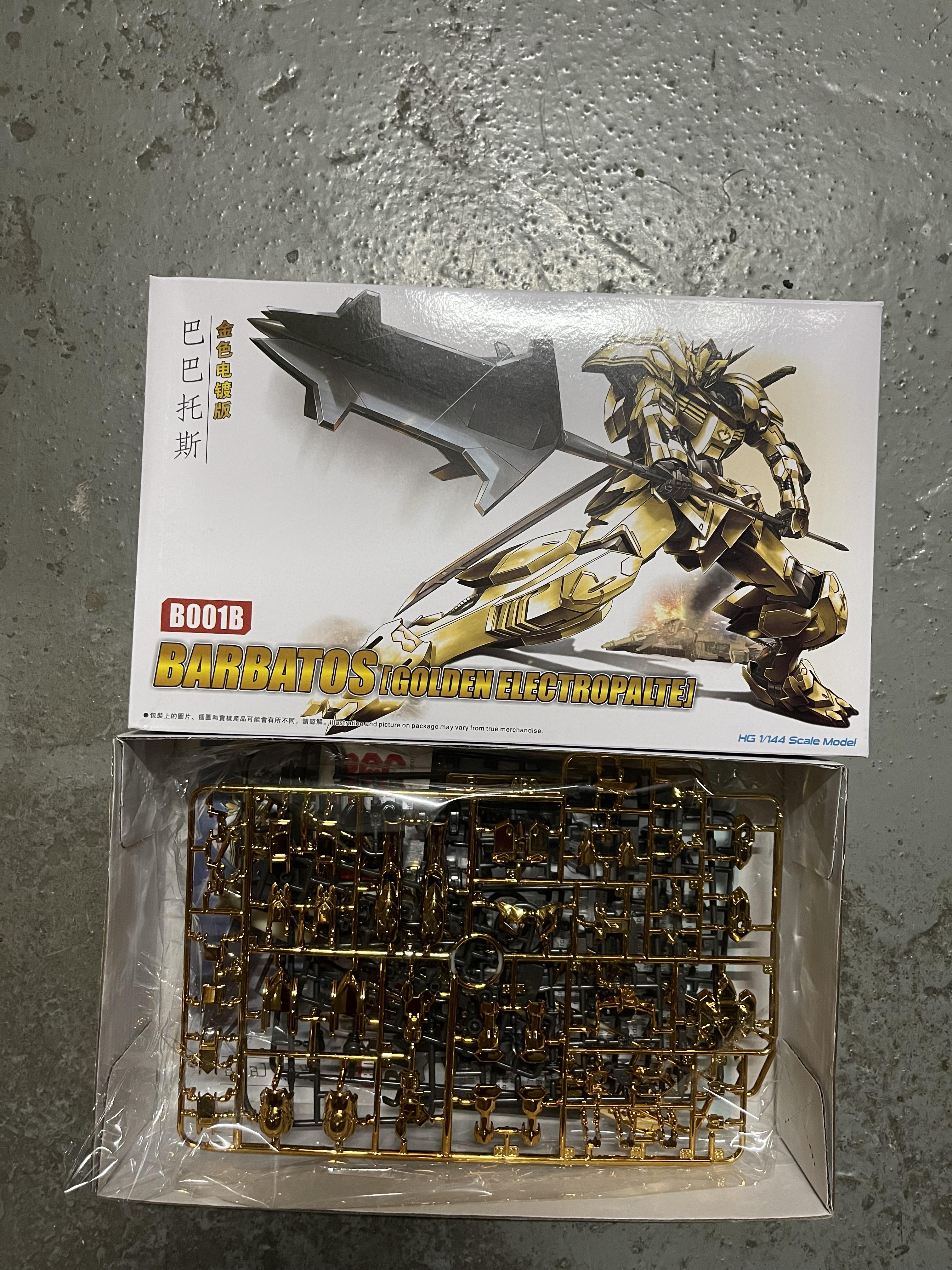 HG 1/144 Barbatos Gold Injection Color (B001B)[TT]