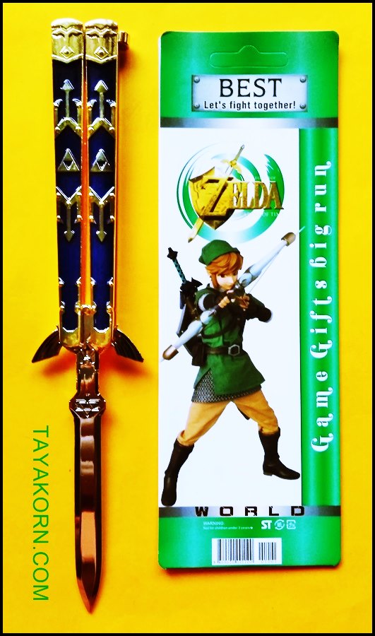 มีดซ้อมควง บาลิซองคอสเพลย์-14 Cosplay-14 Balisong Trainer Knife TKBS-CP14