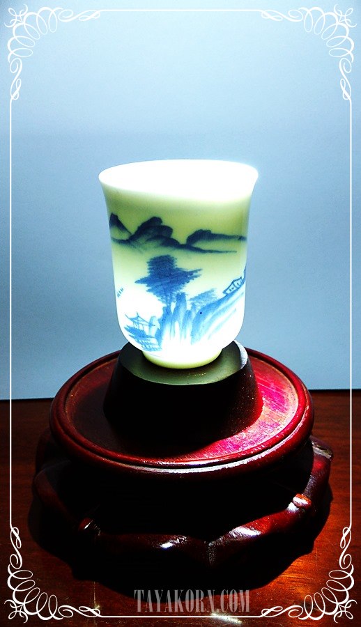 ชุดถ้วยชาแบบดมดื่ม ลายสวรรค์แห่งเจียงหนาน ๋Heaven Jiang Nan Tea cup set