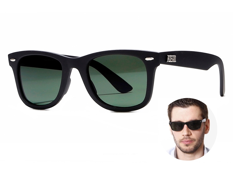 แว่นกันแดด KDEAM POLARIZED SUNGLASSES รุ่น KD2140F 55-20 145 <ดำ>