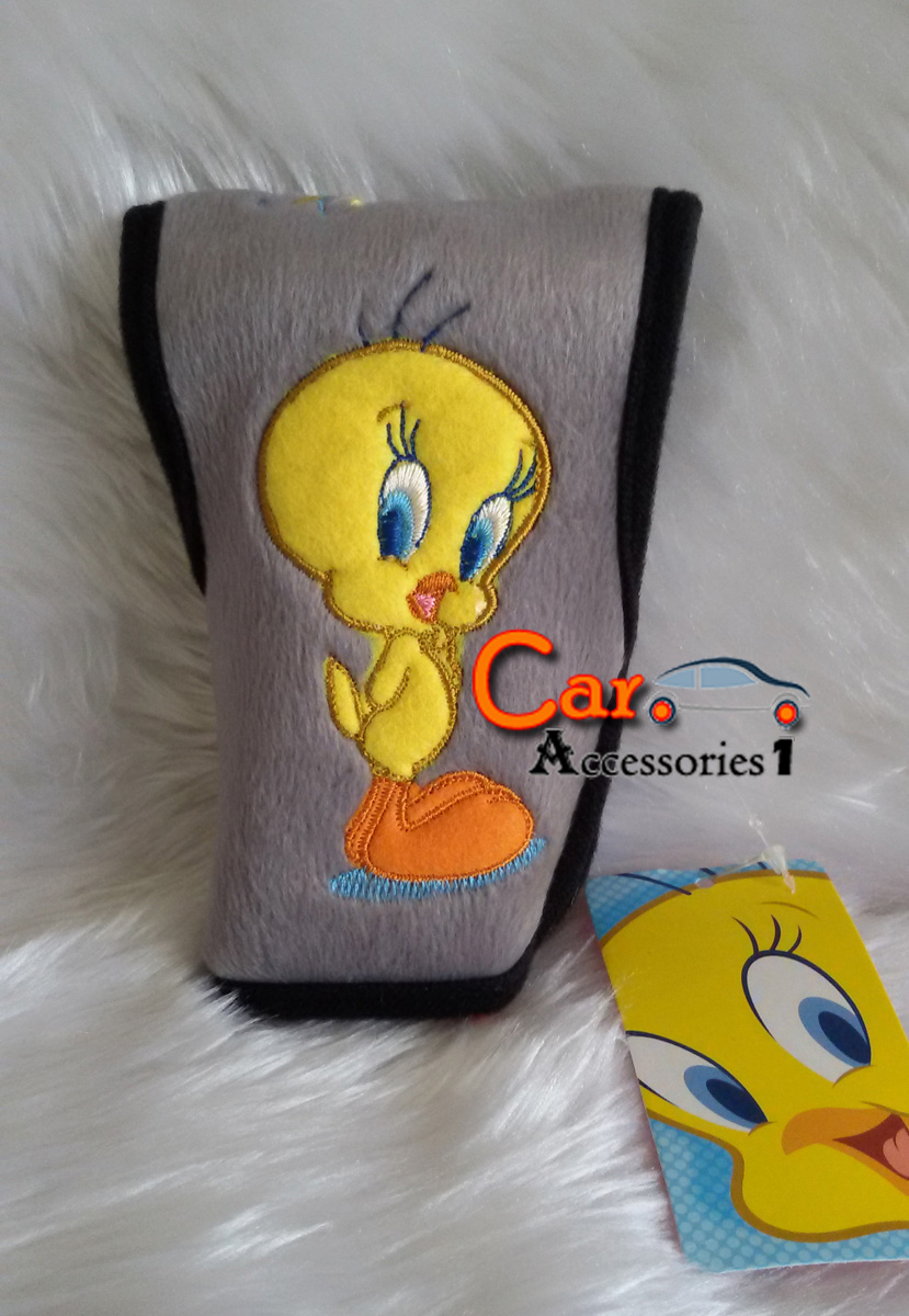 หุ้มเกียร์ออโต้แบบมีปุ่มกดด้านข้างทวิตตี้ Tweety สินค้าลิขสิทธิ์แท้ ราคาพิเศษ New arrival! (สินค้ามีจำนวนจำกัด)
