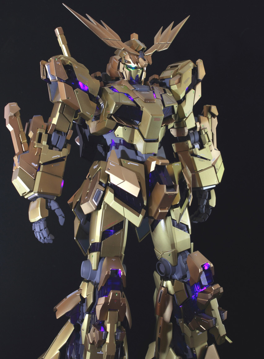 PG 1/60 Unicorn Gundam 03 Phenex + ชุดไฟ LED Unit for PG RX-0 Unicorn Gundam [Daban]