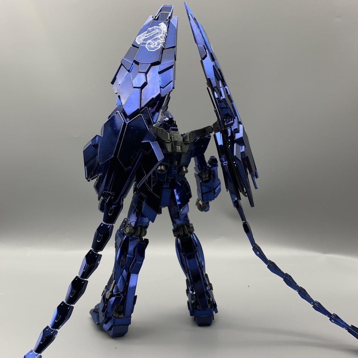 MG 1/100 RX-0 Unicorn Gundam 03 Phenex Narrative Black Ver. + MG Phenex Shield Tails Parts (6642A) [Daban]