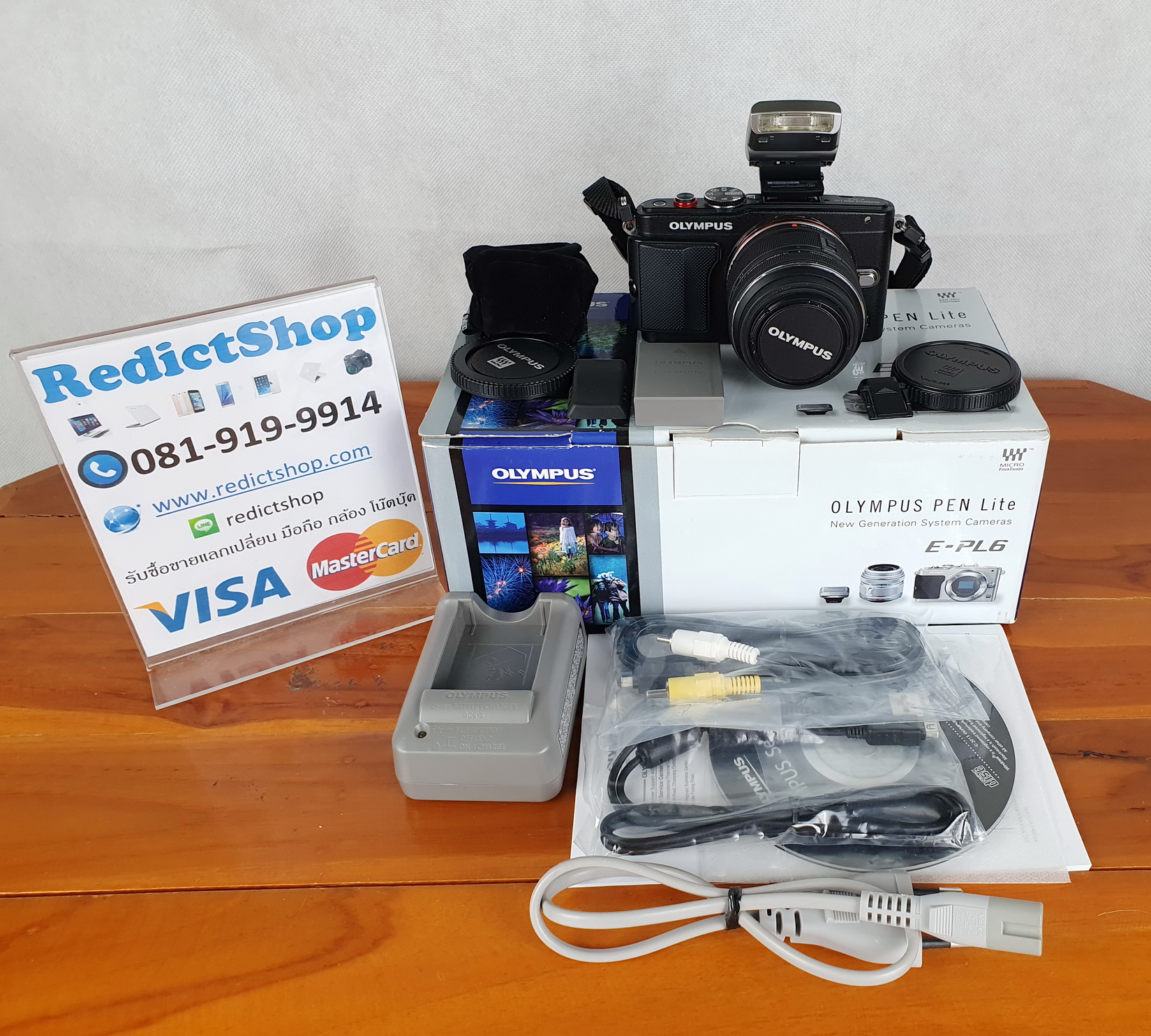 กล้อง olympus pen epl6 lite E-PL6