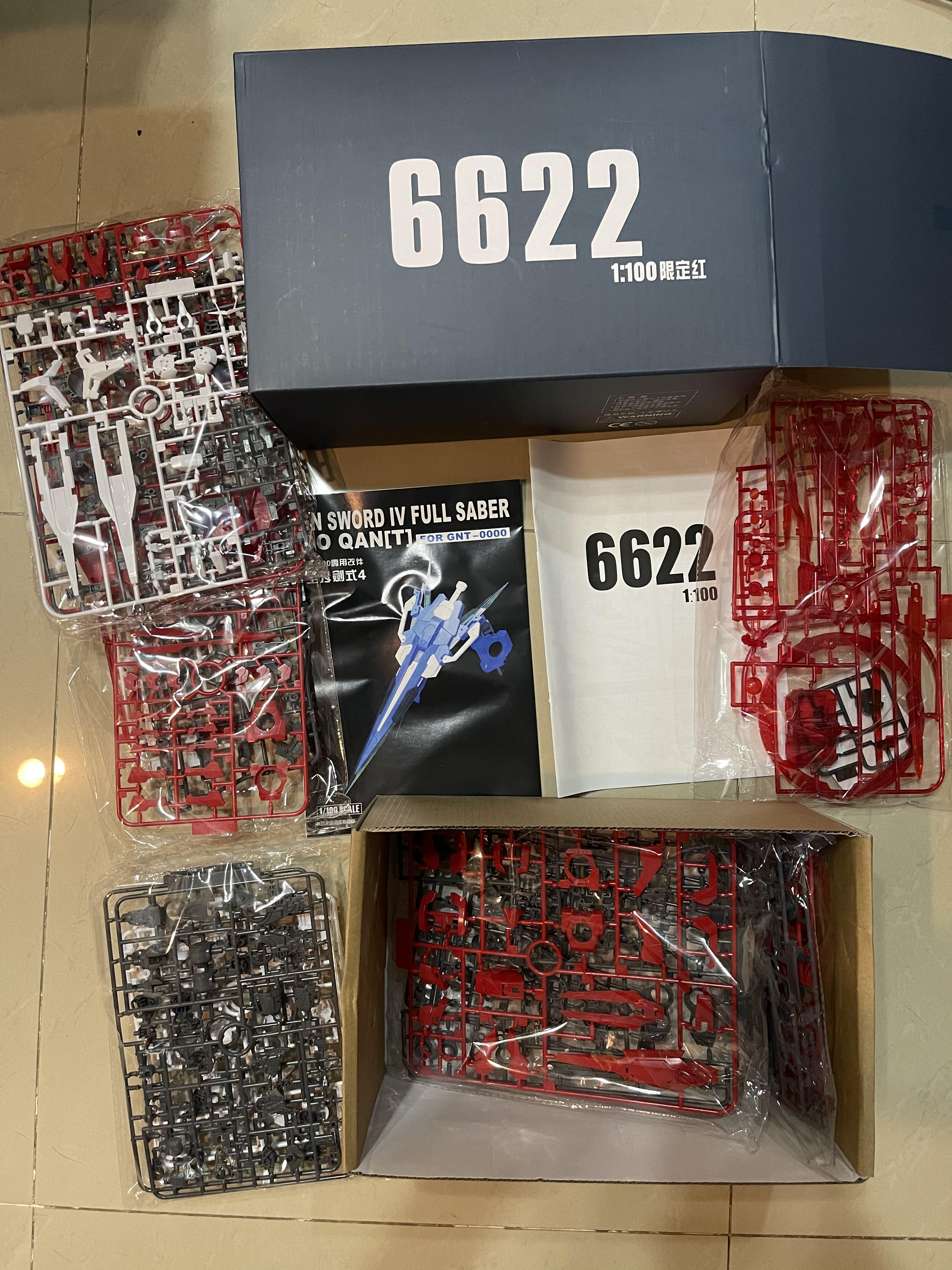 MG 1/100 OO QAN[T] Quanta Limited Red Ver. (6622R) [Daban]