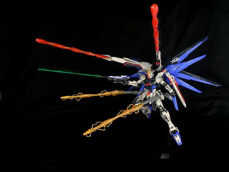 FIRE DRAGON EXPANSION EFFECT SET FOR MG 1/100 FREEDOM Ver.2.0