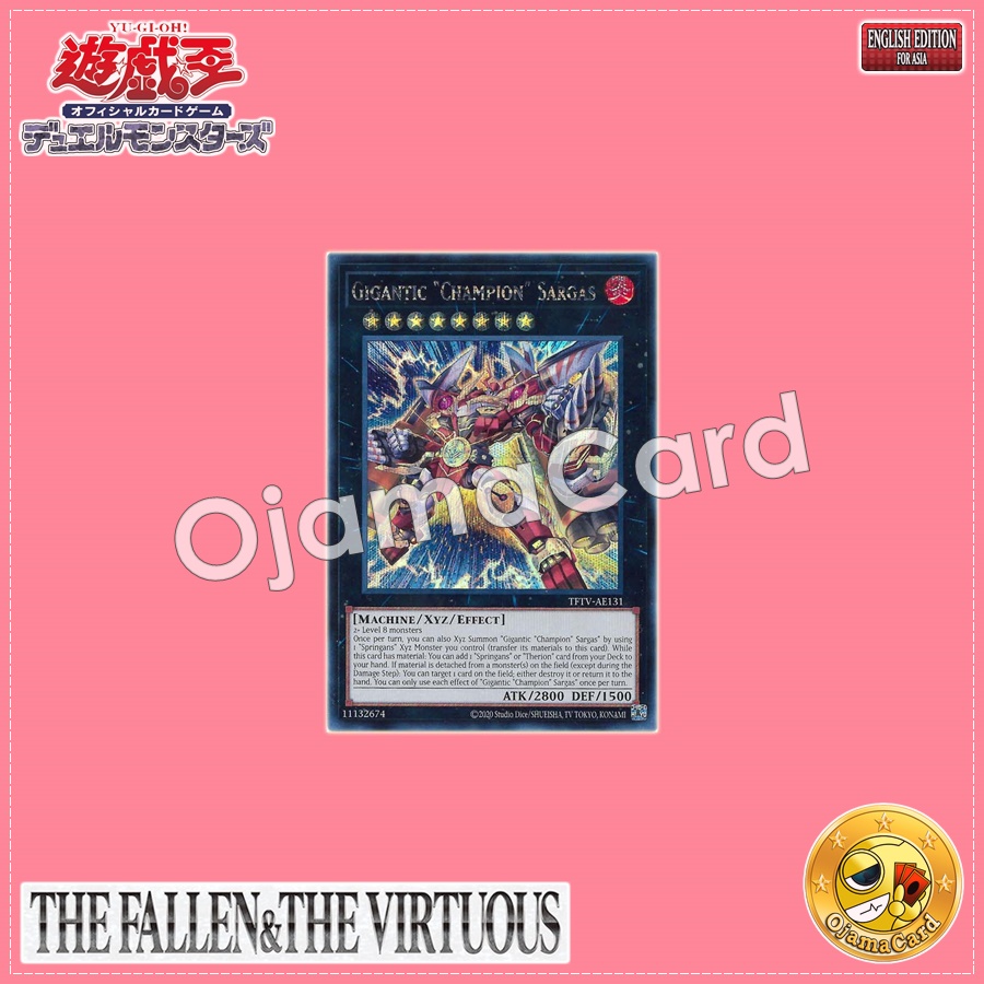 TFTV-AE131 : Gigantic "Champion" Sargas (Secret Rare)
