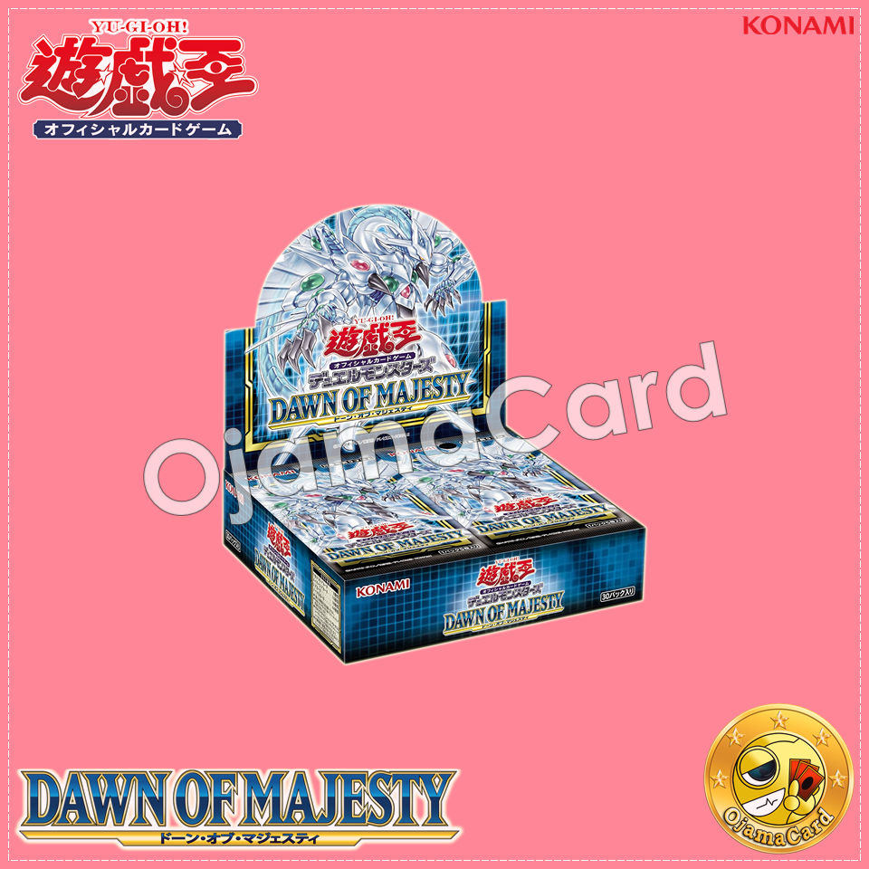 Yu-Gi-Oh! OCG Japan — 1105 - Dawn of Majesty [DAMA-JP] +1 Bonus Pack [DAMA-JPS]「1 Box」