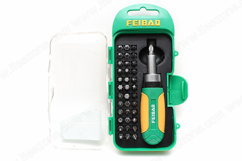 ชุดไขควง 38 ชิ้น Ratchet Wheel Screw Drivers Kit