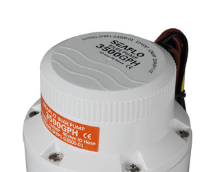 ปั๊ม DC 12V 3500 GPH + Float Switch