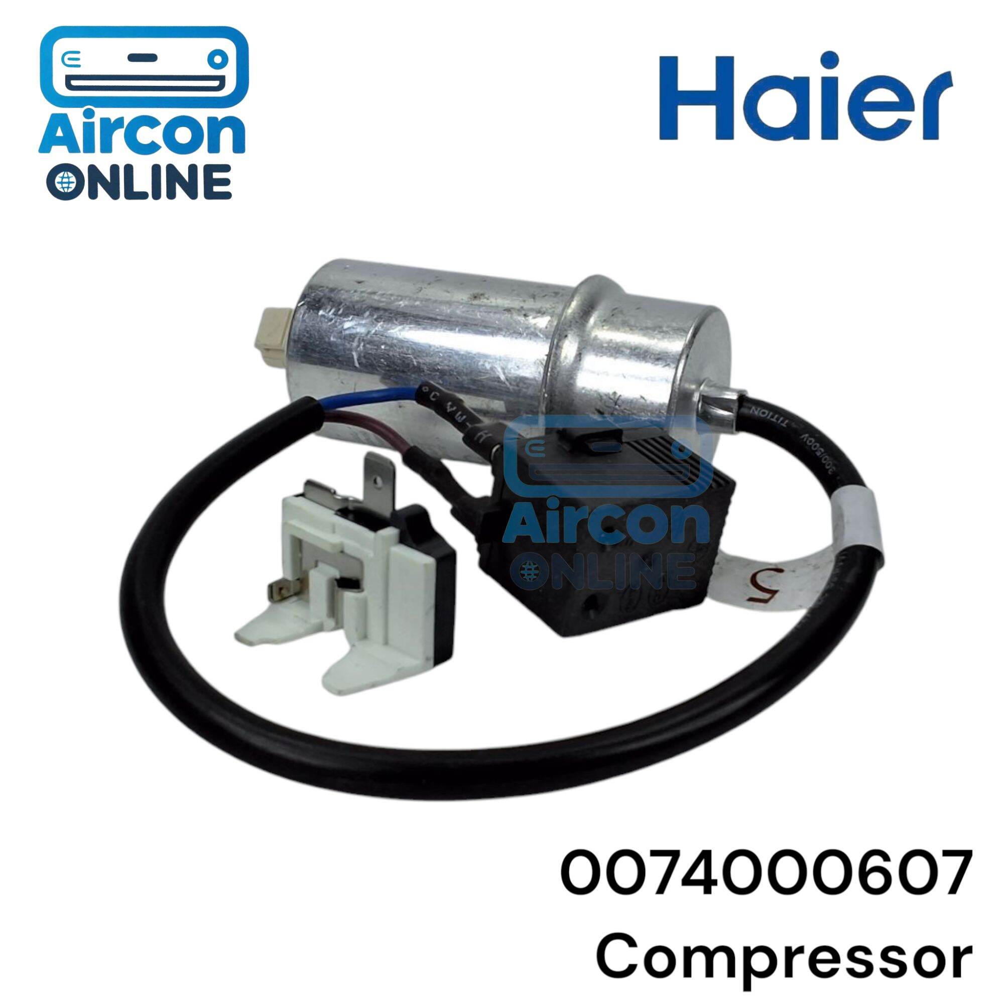 คอมเพรสเซอร์ สำรหับตู้แช่ Haier รุ่น HCF568H-2 รหัส 0074000607 ( KM270WY ) ของแแท้ ใหม่ มือ 1