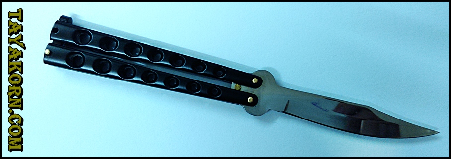 มีดควงBlack Canyon Balisong Knife / มีดควงแบลคแคนยอน