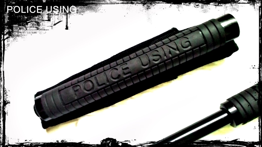 ดิ่ว 3 ท่อน(ตะบองเหล็ก3ท่อน) POLICE USING Barton 19.50 "