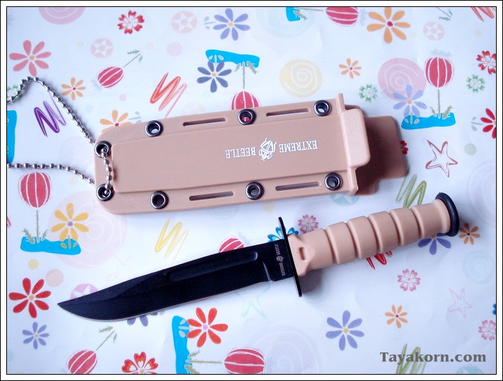 มีดปลายปืนห้อยคอ Beyonet Neck Knife TKFB 007US
