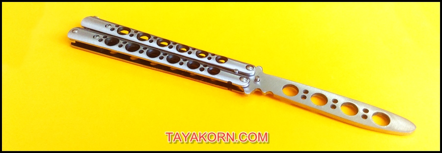 มีดซ้อมควง บาลีซองลองไทม์ LONG TIME Balisong Trainer Knife