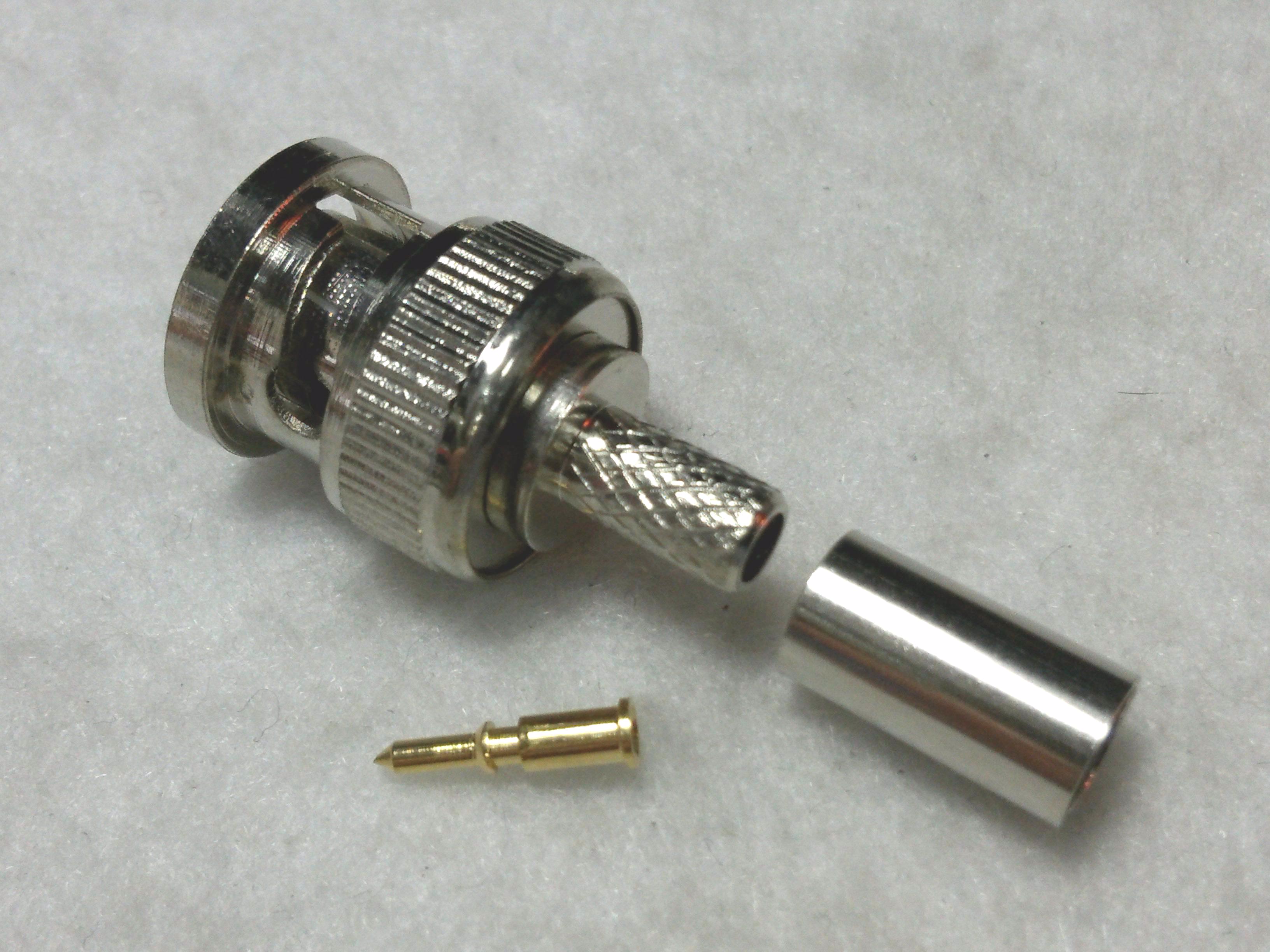 P.BNC-RG58 แบบบีบ