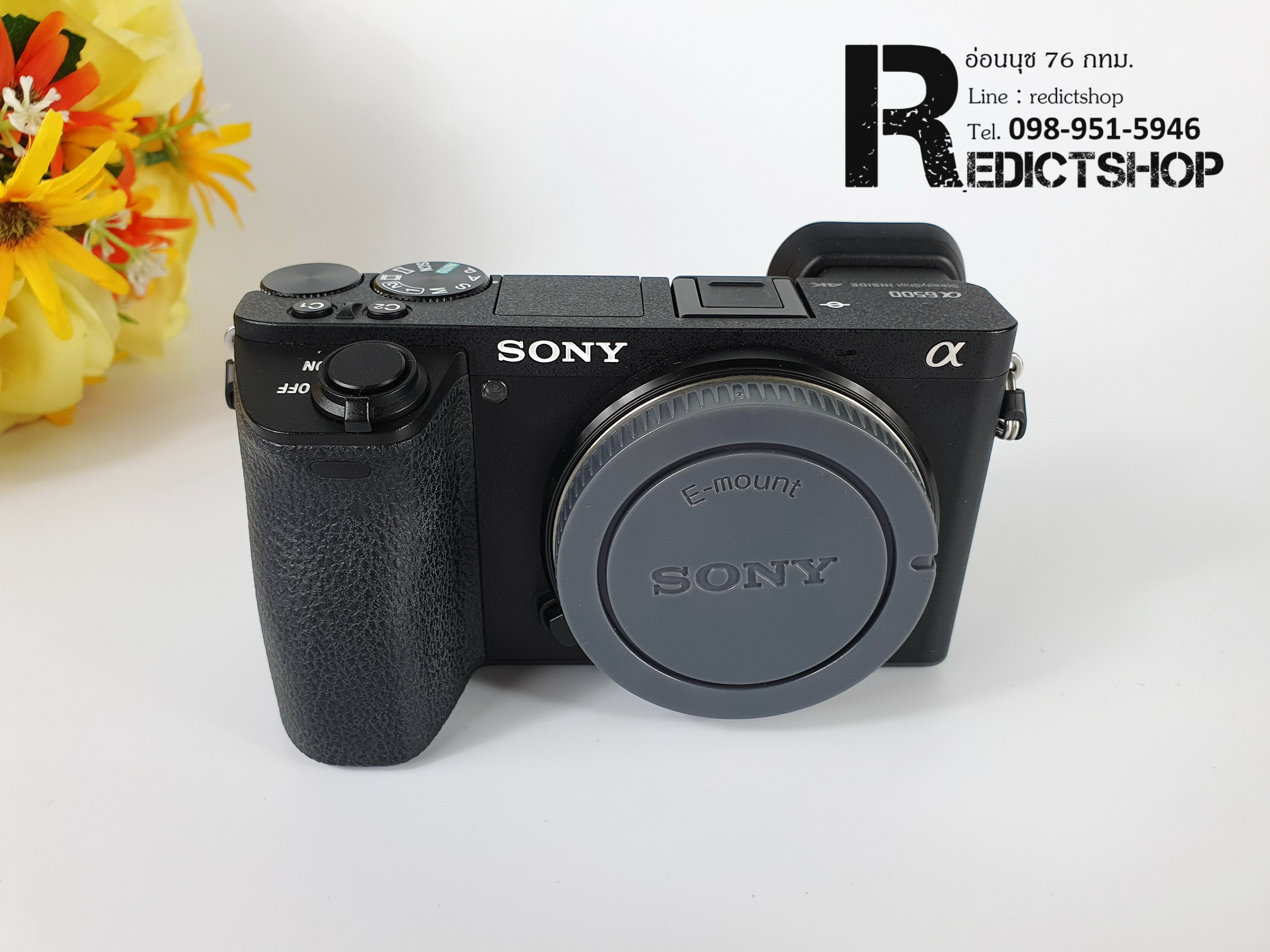 Sony A6500 บอดี้ อดีตประกันศูนย์ สภาพสวย มือสอง