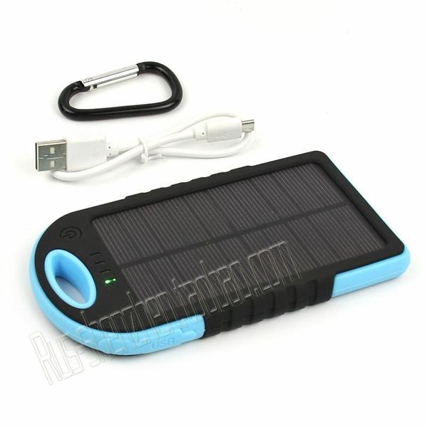 Power bank โซล่าเซลล์ 20,000 mAh ( พาวเวอร์แบงค์ โซล่าเซลล์ )